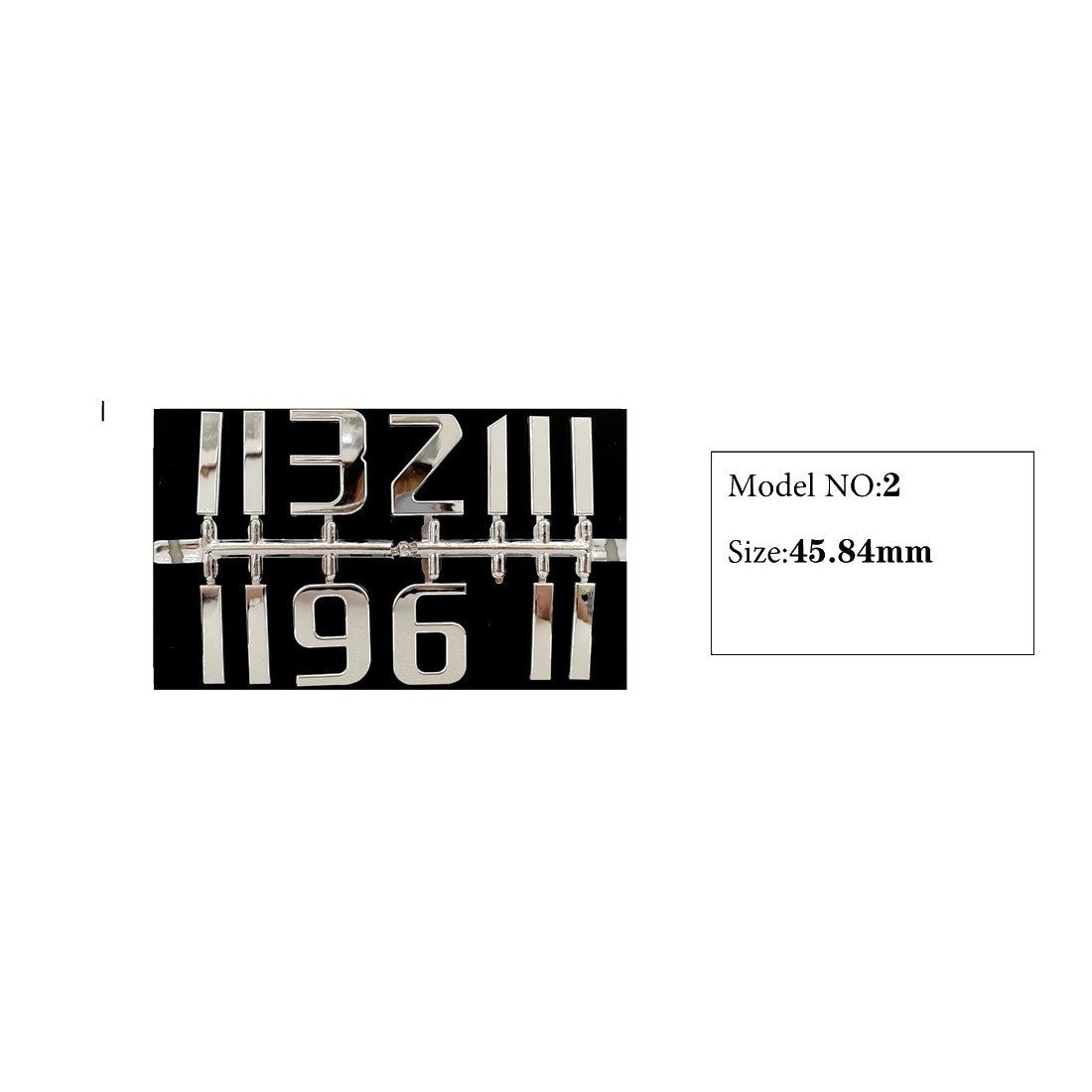 Clock Number Set Model 2 catalog image