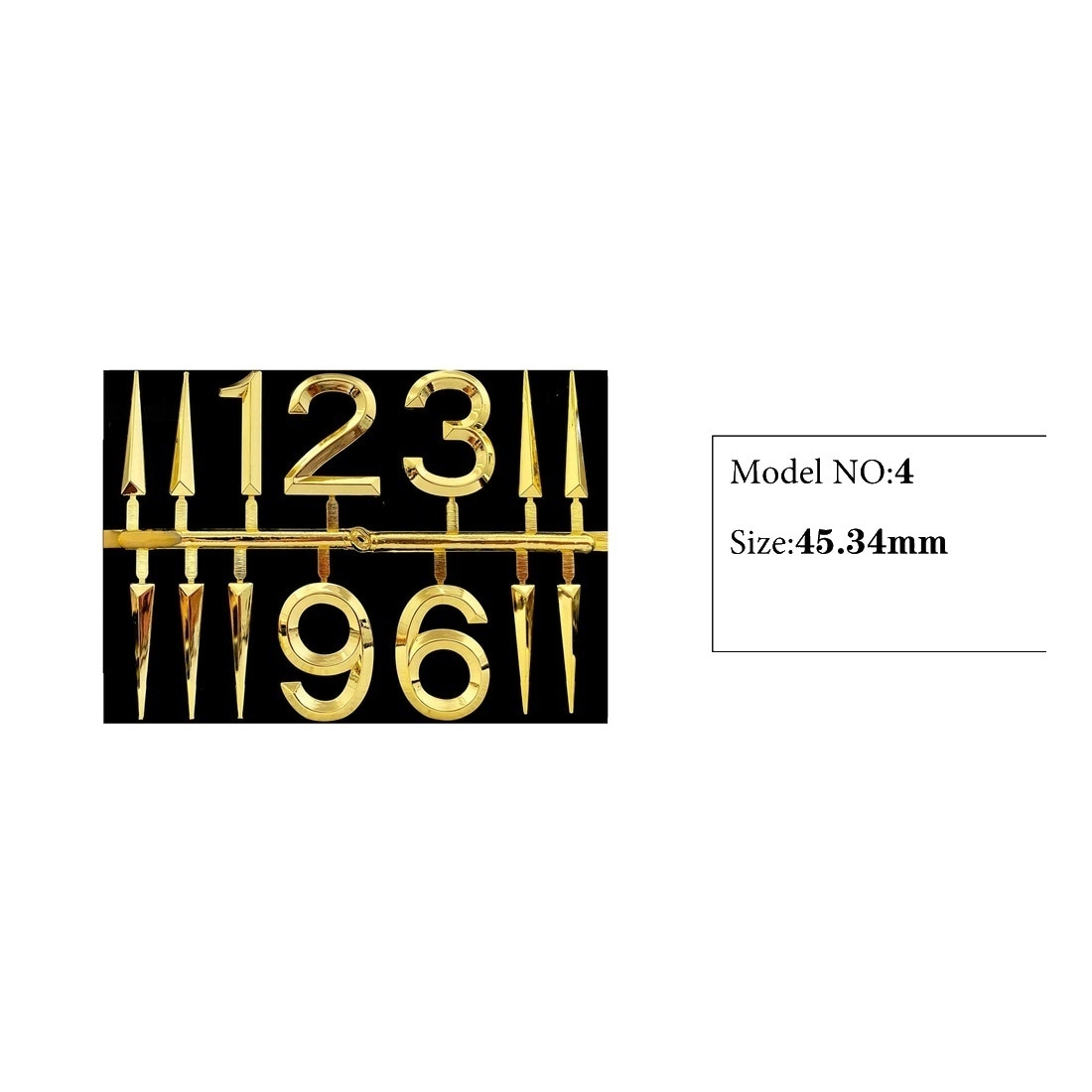 Clock Number Set Model 4 catalog image