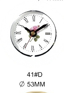 Insert Clock Model P01-21 catalog image
