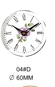 Insert Clock Model P02-03 catalog image