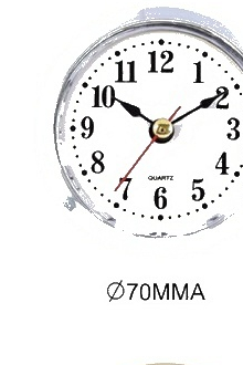 Insert Clock Model P03-07 catalog image