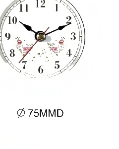 Insert Clock Model P03-16 catalog image