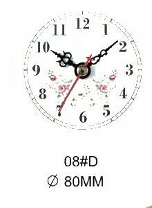 Insert Clock Model P04-04 catalog image
