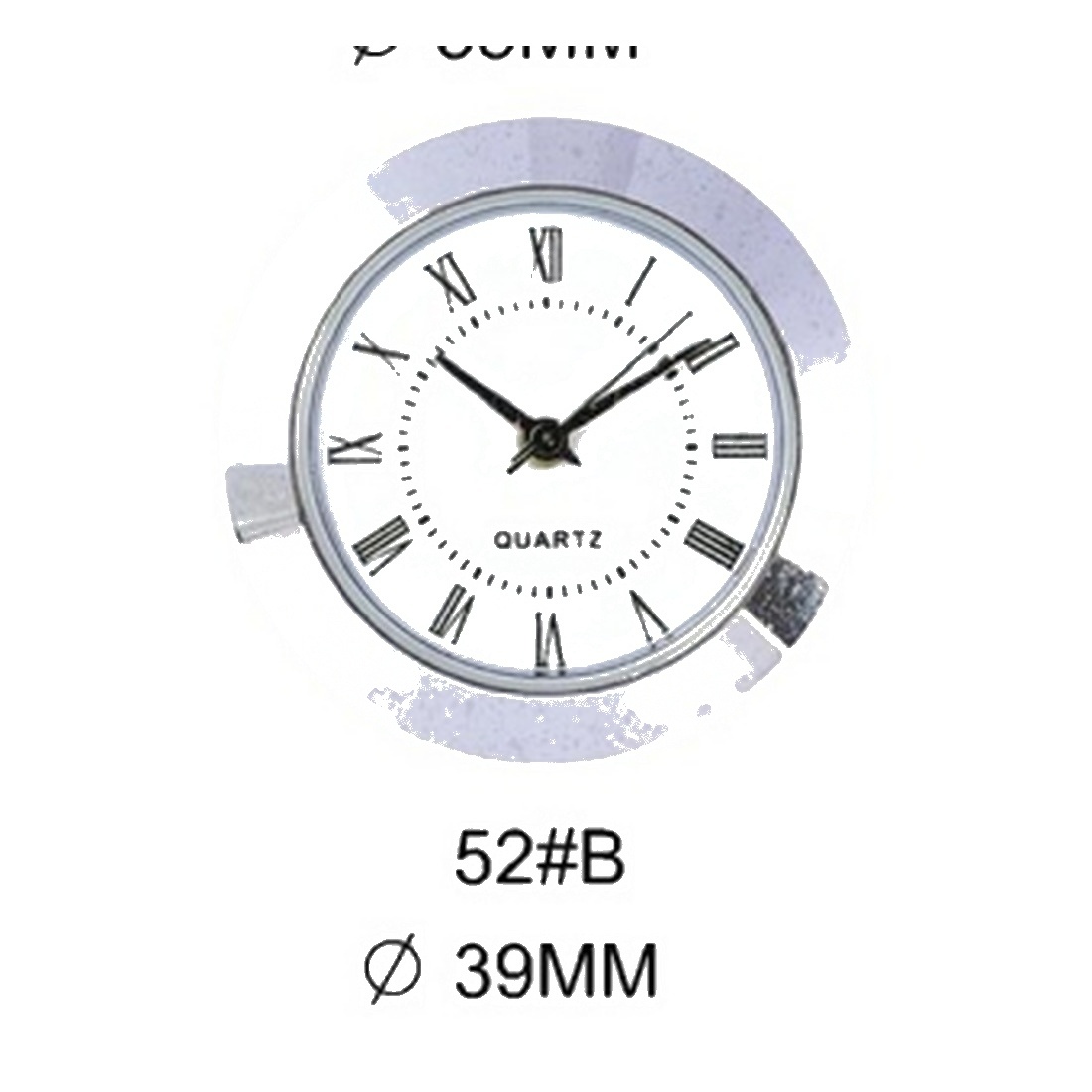 Insert Clock Model P01-12 catalog image