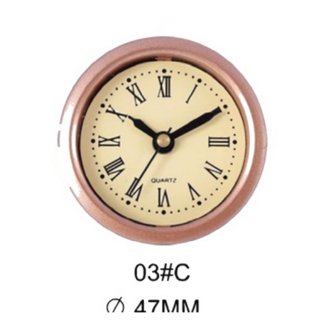 Insert Clock Model P01-15 catalog image