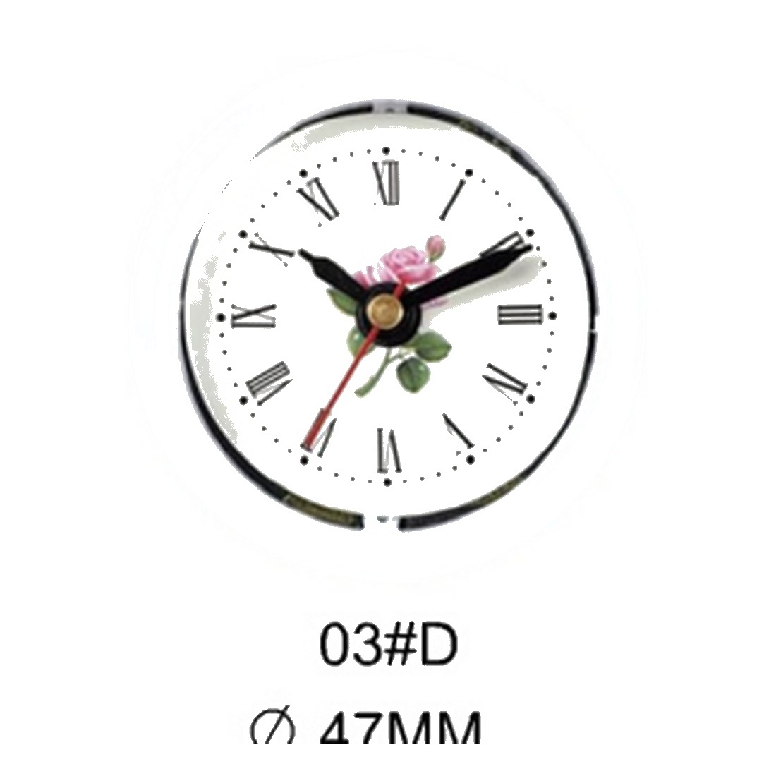 Insert Clock Model P01-16 catalog image