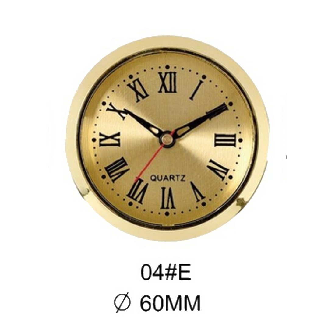 Insert Clock Model P02-04 catalog image