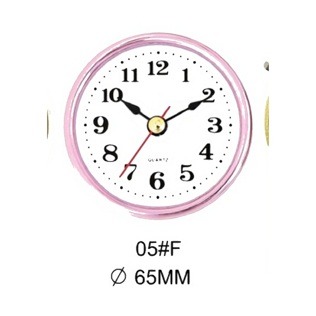 Insert Clock Model P03-05 catalog image