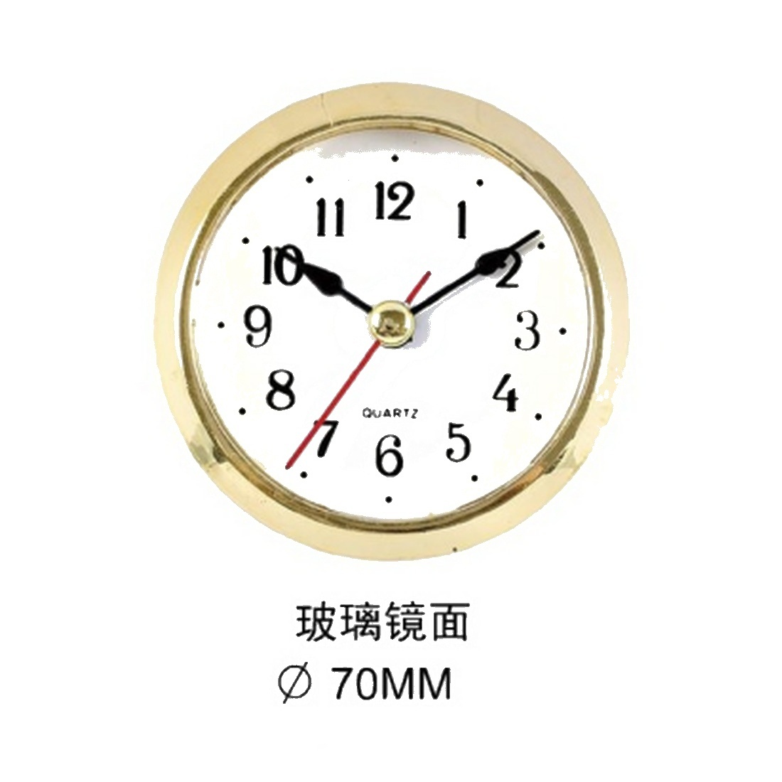 Insert Clock Model P03-10 catalog image