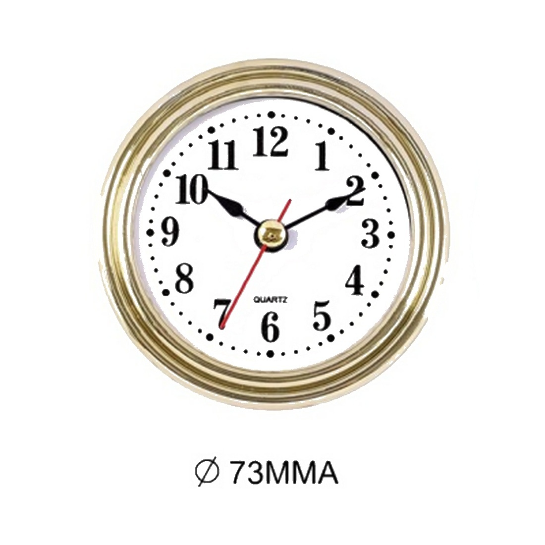 Insert Clock Model P03-12 catalog image