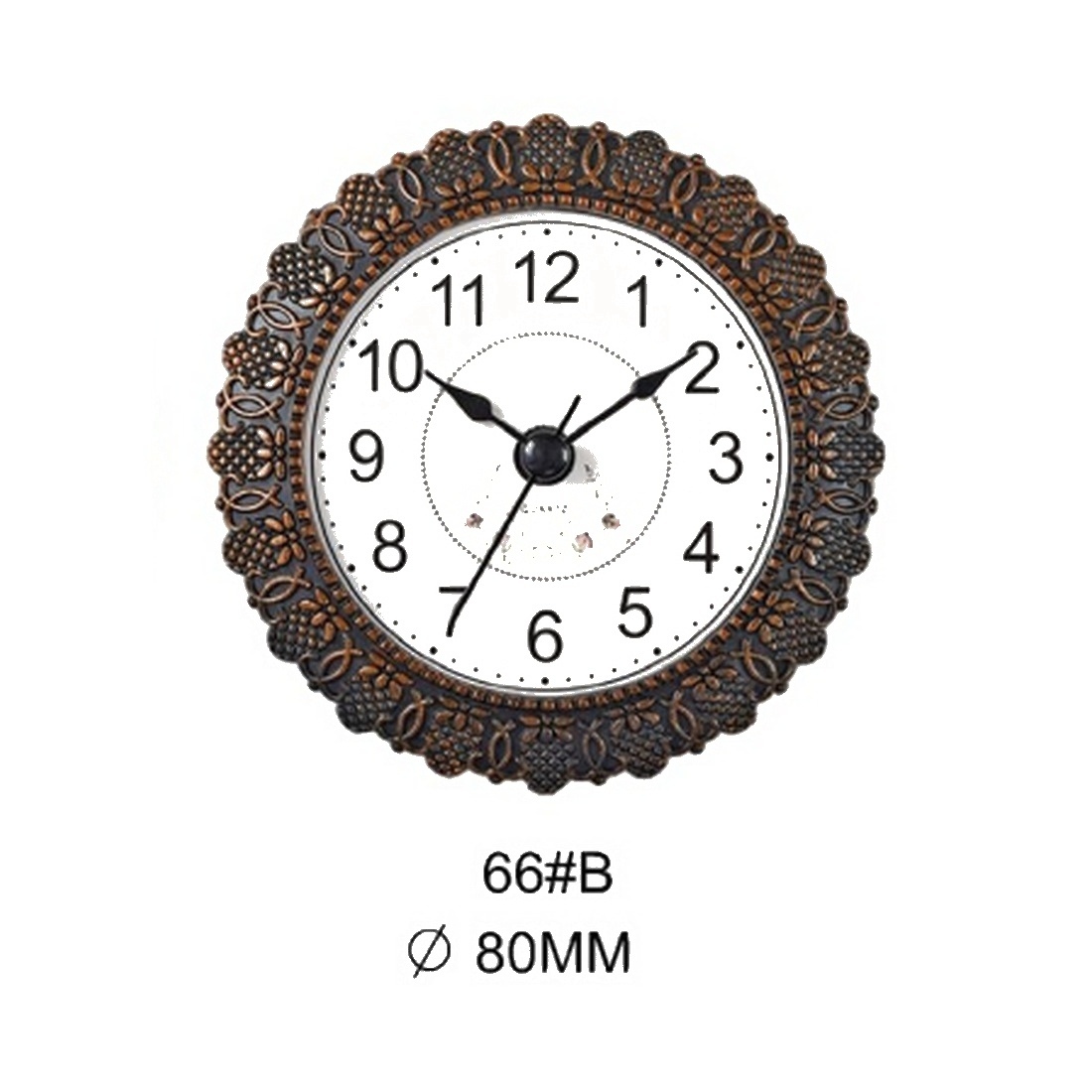 Insert Clock Model P03-25 catalog image