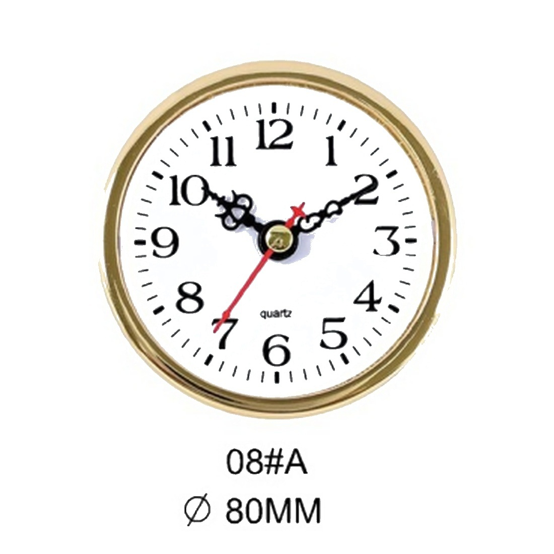 Insert Clock Model P04-03 catalog image