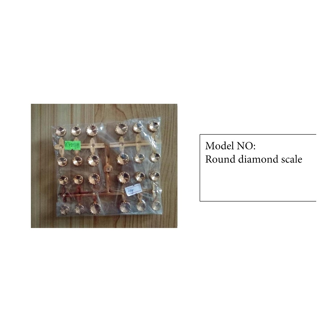 Clock Number Set Model Round diamond scale catalog image