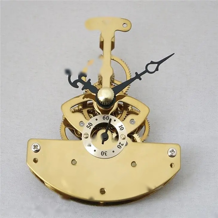 Mechanical Clock Movement Clock Engine Metal Quartz Skeleton Clock Kit catalog image