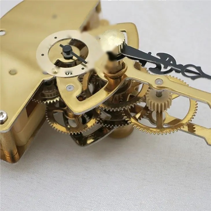 Mechanical Clock Movement Clock Engine Metal Quartz Skeleton Clock Kit image 5