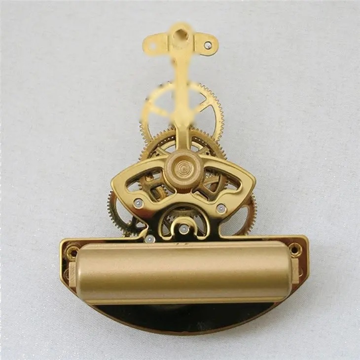 Mechanical Clock Movement Clock Engine Metal Quartz Skeleton Clock Kit image 6