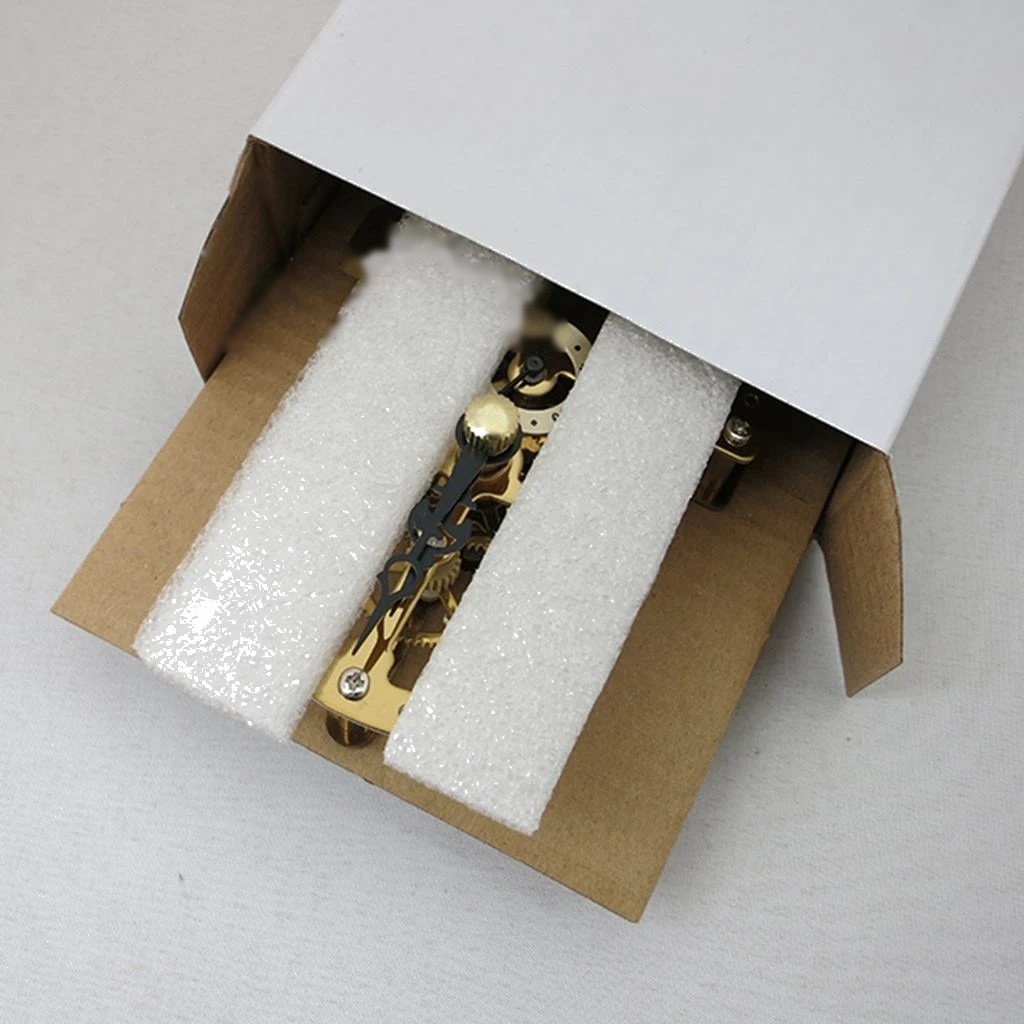 Mechanical Clock Movement Clock Engine Metal Quartz Skeleton Clock Kit image 14