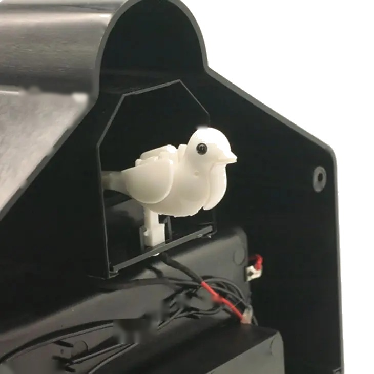 Black Cuckoo Wall Clock Movement image 6