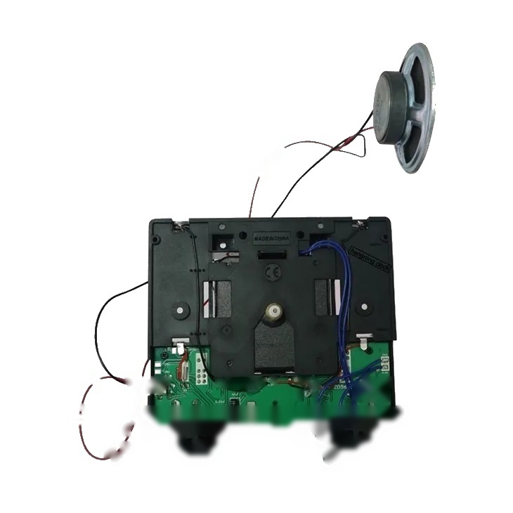 Westminster Abbey 4 music time powerful swinger one piece quartz clock movement image 3