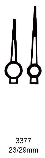 1033 Quartz Clock Hour and Minute Hands catalog image