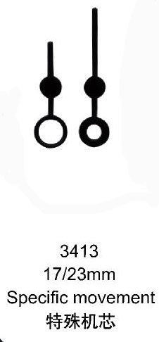 1037 Quartz Clock Hour and Minute Hands catalog image